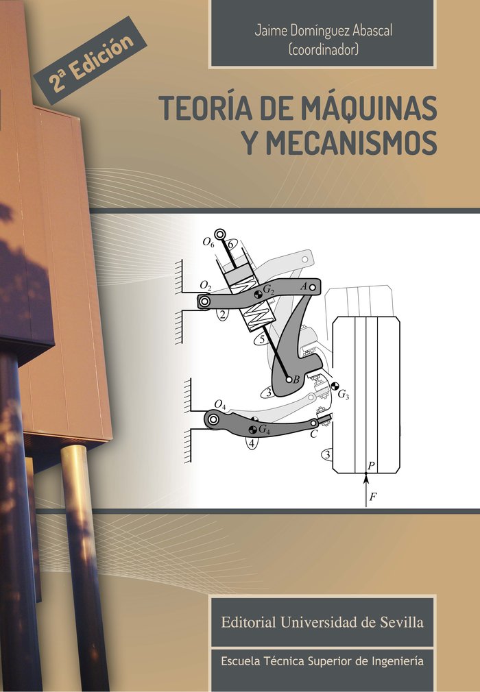 TEORíA DE MáQUINAS Y MECANISMOS, de ACOSTA MUñOZ | portada del libro