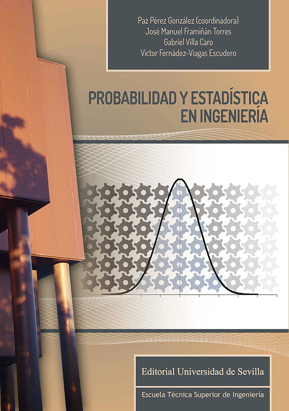 PROBABILIDAD Y ESTADISTICA EN INGENIERIA, de VV AA | portada del libro
