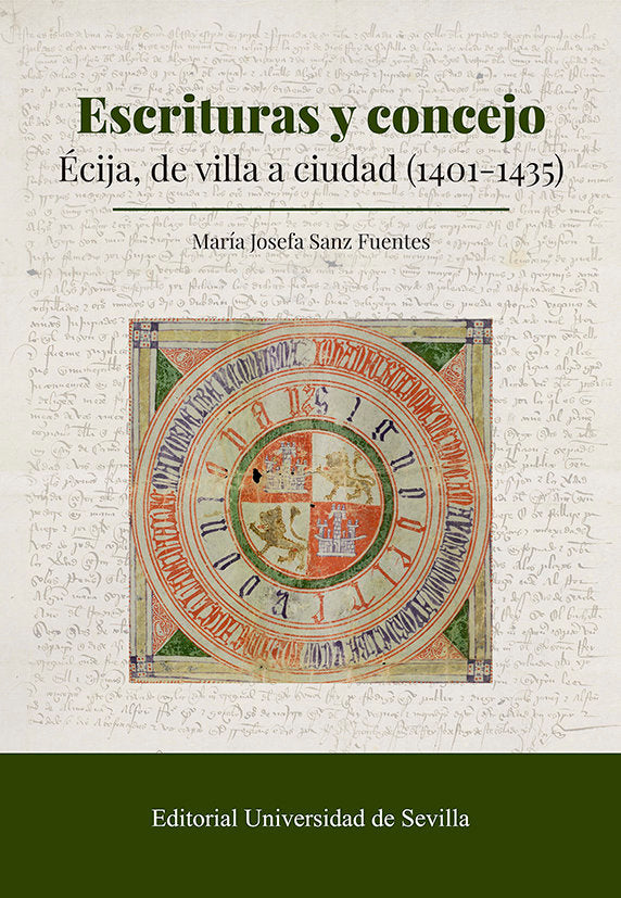 ESCRITURAS Y CONCEJO, de SANZ FUENTES, MARIA JOSEFA | portada del libro