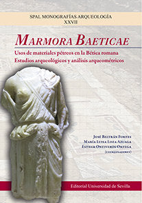 Marmora Baeticae, de Becerra Fernández, Daniel | portada del libro