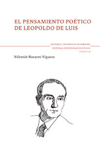 El pensamiento poético de Leopoldo de Luis, de Navarro Viguera | portada del libro