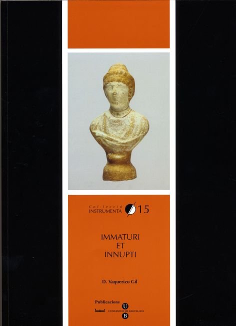 Immaturi et Innupti, de Vaquerizo Gil | portada del libro