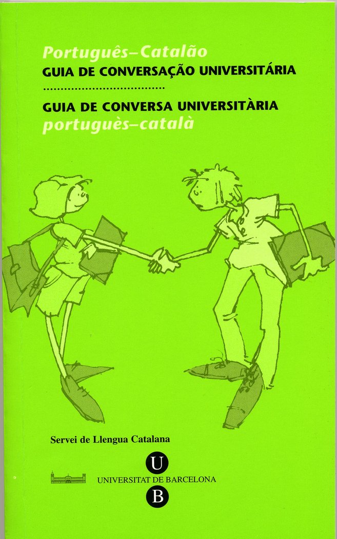 Guia de Conversa Universitària. Portugués-Català, de Serveis Lingüístics de la Universitat de Barcelona | portada del libro