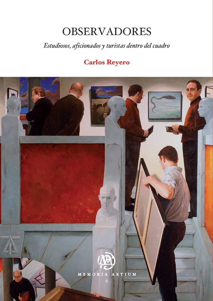 Observadores: estudiosos, aficionados y turistas dentro del cuadro, de Reyero Hermosilla, Carlos | portada del libro