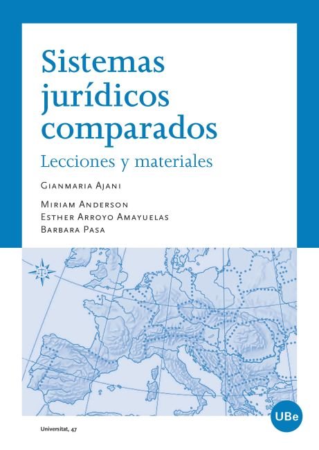 Sistemas jurídicos comparados: lecciones y materiales, de Anderson | portada del libro