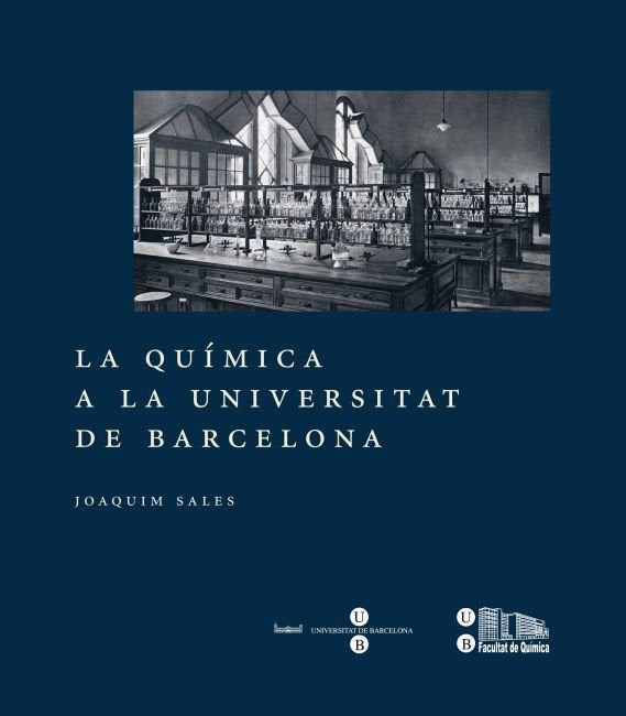La química a la Universitat de Barcelona, de Sales Cabré | portada del libro
