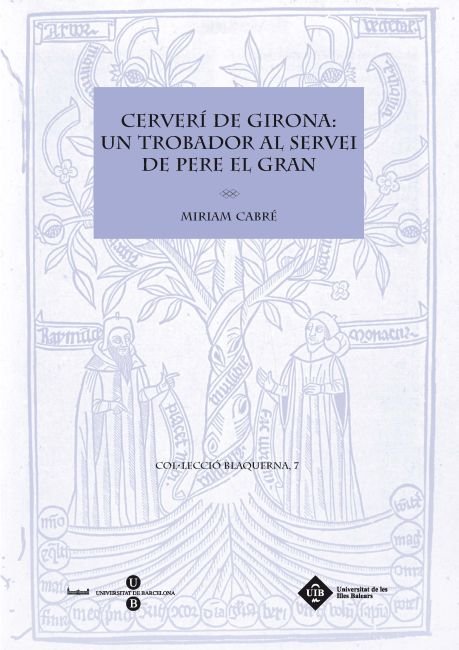 Cerverí de Girona: un trobador al servei de Pere el Gran, de Cabré | portada del libro