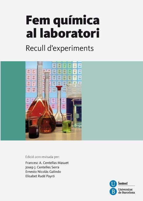 RECULL D'EXPERIMENTS DE QUIMICA PER A ESTUDIANTS DE BATXILLERAT, de DIVERSOS AUTORS | portada del libro