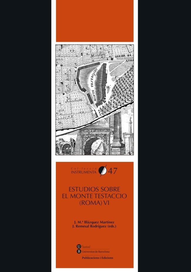 Estudios sobre el Monte Testaccio (Roma) VI, de Varios autores | portada del libro