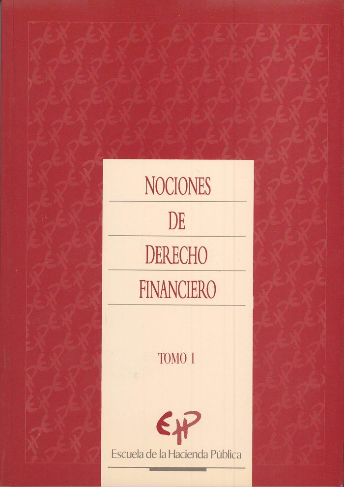 NOCIONES DE DERECHO FINANCIERO., de AA.VV. | portada del libro