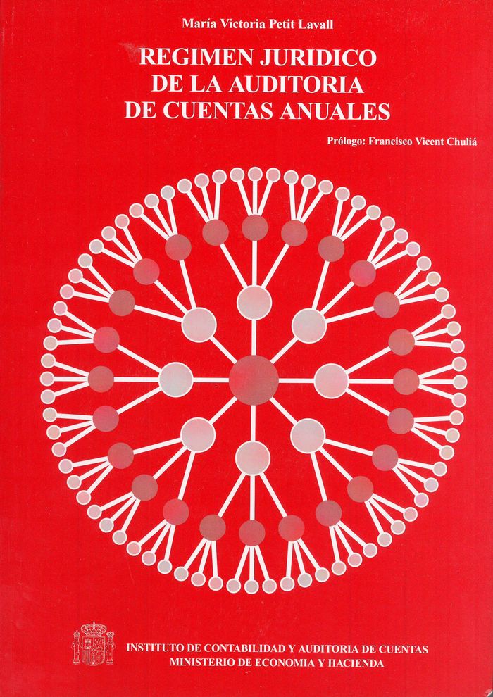 Régimen jurídico de la auditoría de cuentas anuales, de Petit Lavall, María Victoria | portada del libro