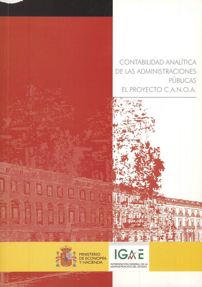 Contabilidad analítica de las administraciones públicas | portada del libro