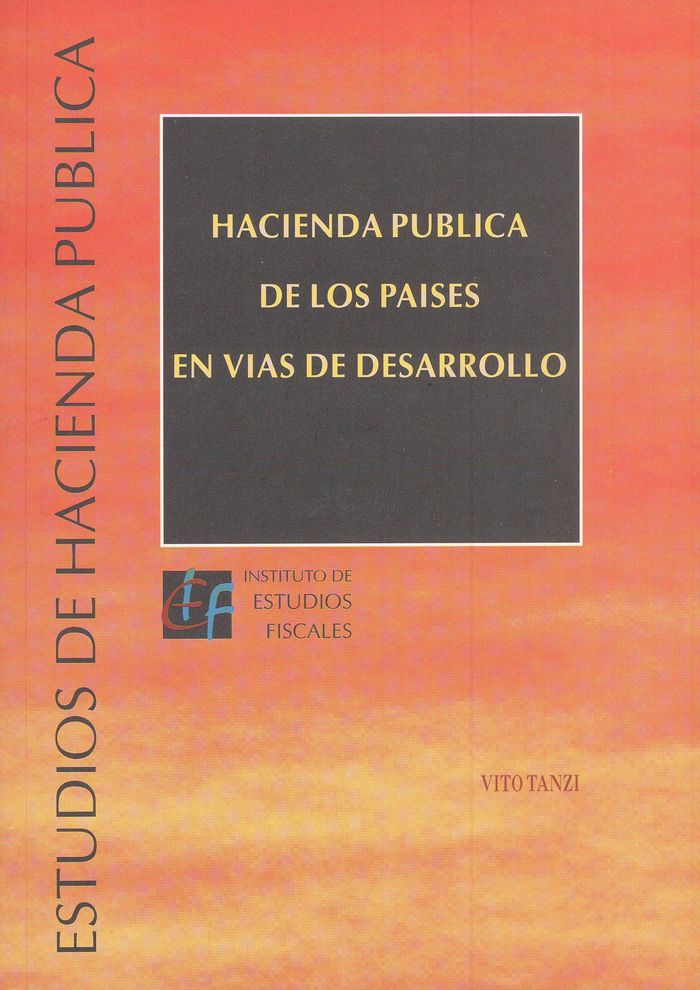 Hacienda pública de los países en vías de desarrollo, de Tanzi, Vito | portada del libro