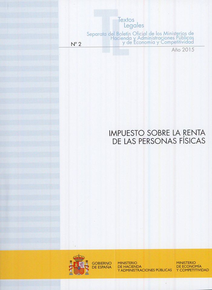 Impuesto sobre la renta de las personas físicas | portada del libro