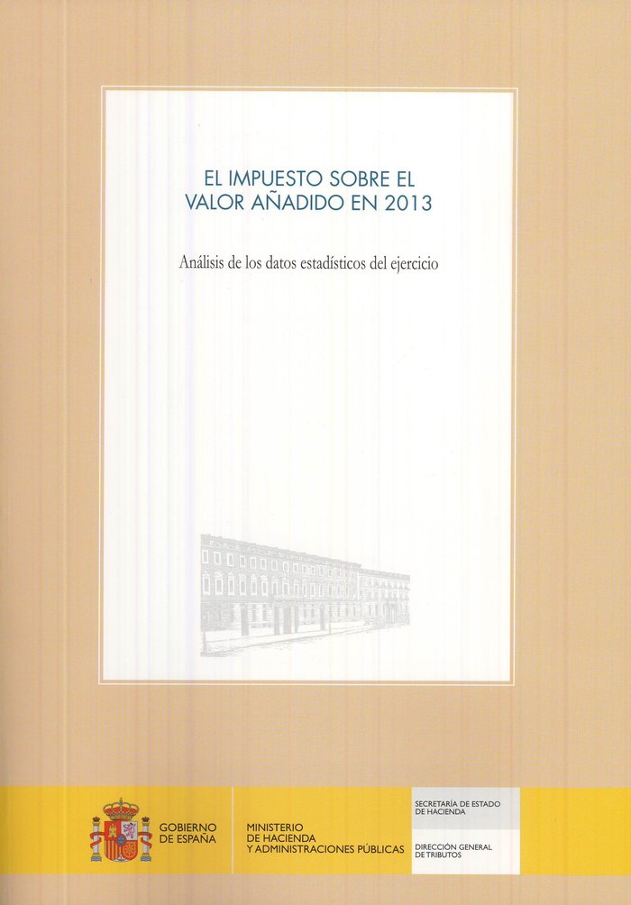 El impuesto sobre el valor añadido en 2013 | portada del libro