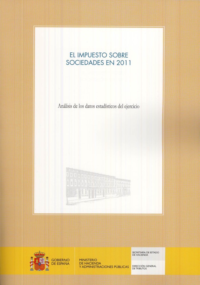 El impuesto sobre sociedades en 2011 | portada del libro