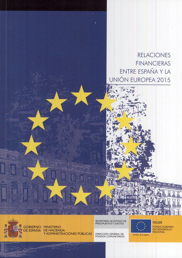 Relaciones financieras entre España y la Unión Europea 2015 | portada del libro
