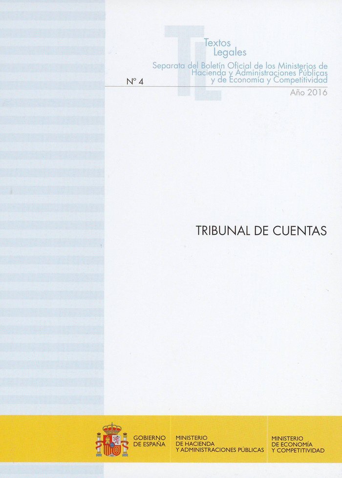 Tribunal de Cuentas | portada del libro