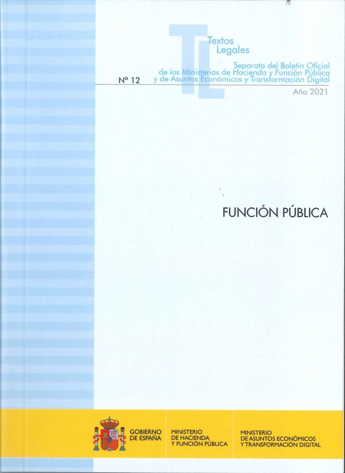 FUNCION PUBLICA 2021 | portada del libro