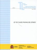 LEY DE CLASES PASIVAS DEL ESTADO 2024, de Ministerio de Hacienda | portada del libro