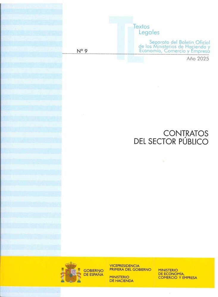 CONTRATOS DEL SECTOR PUBLICO | portada del libro
