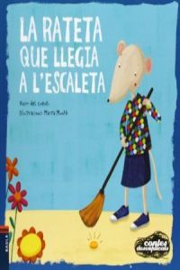 La rateta que llegia a l'escaleta, de Vivim del Cuentu | portada del libro