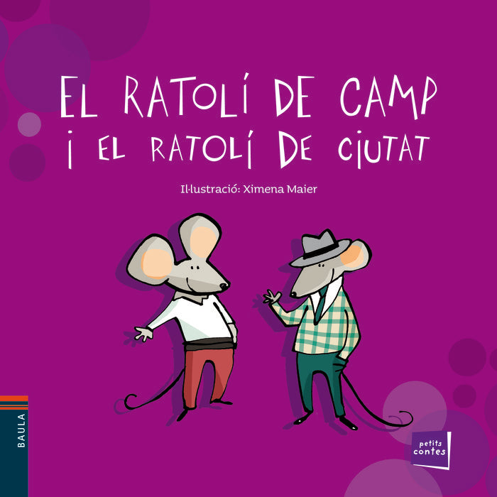 El ratolí de camp i el ratolí de ciutat, de Conte Popular | portada del libro