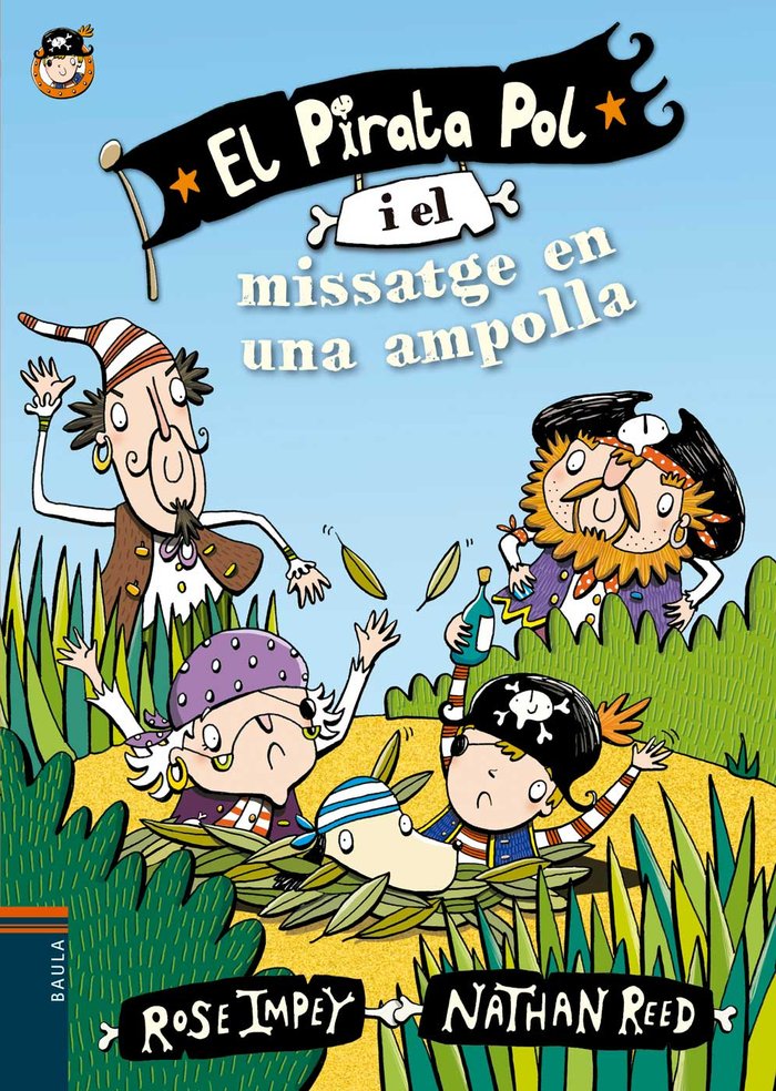 El Pirata Pol i el missatge en una ampolla, de Impey, Rose | portada del libro