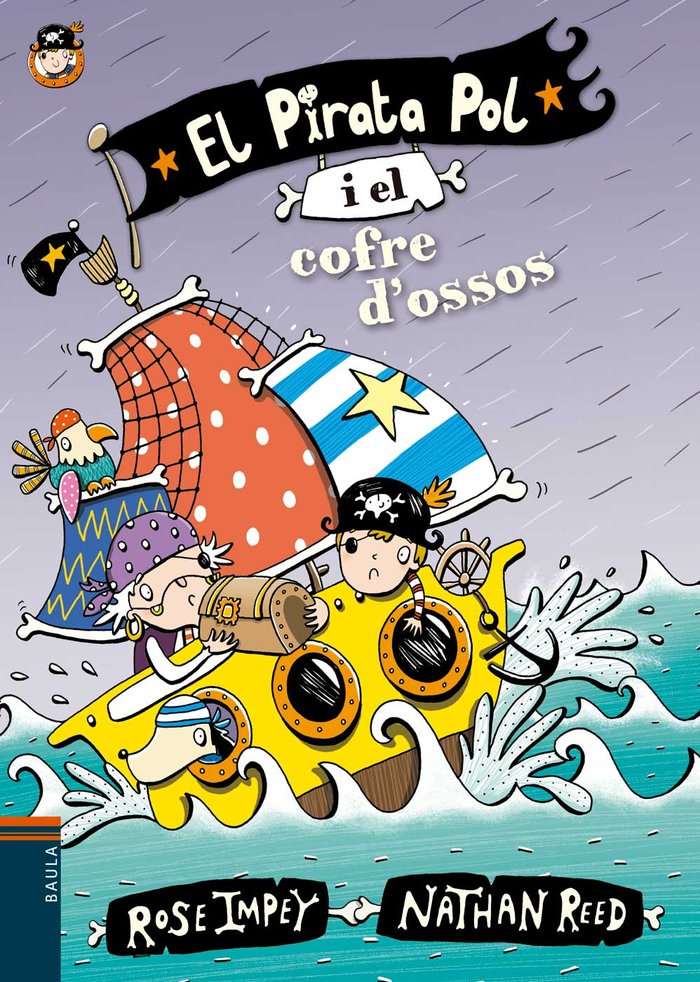 El Pirata Pol i el cofre d'ossos, de Impey, Rose | portada del libro