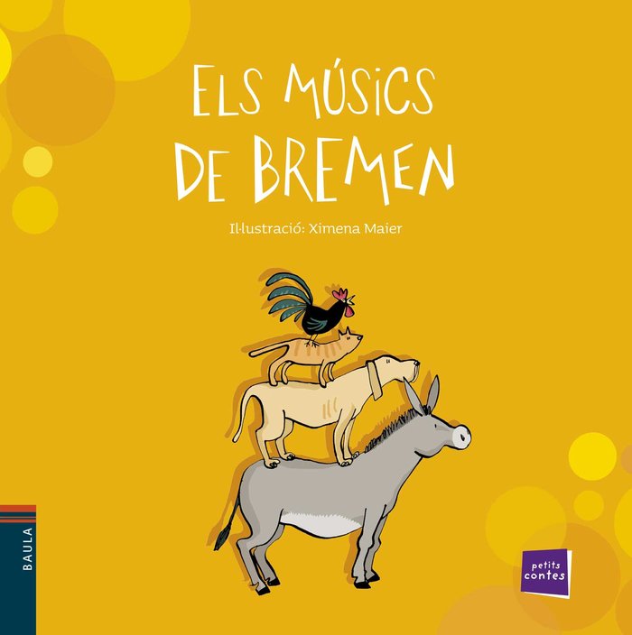 Els músics de Bremen, de Conte Popular | portada del libro
