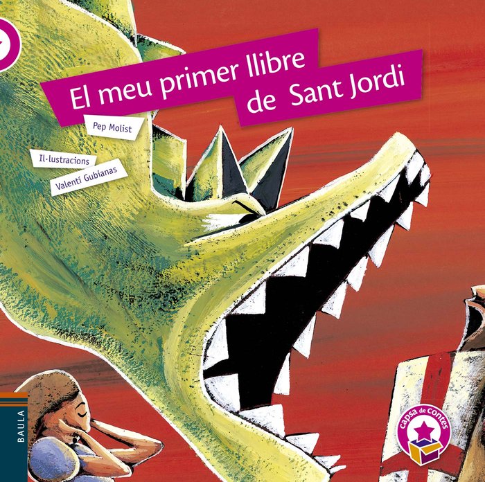 El meu primer llibre de Sant Jordi (Rústica), de Molist Sadurní, Josep Mª | portada del libro