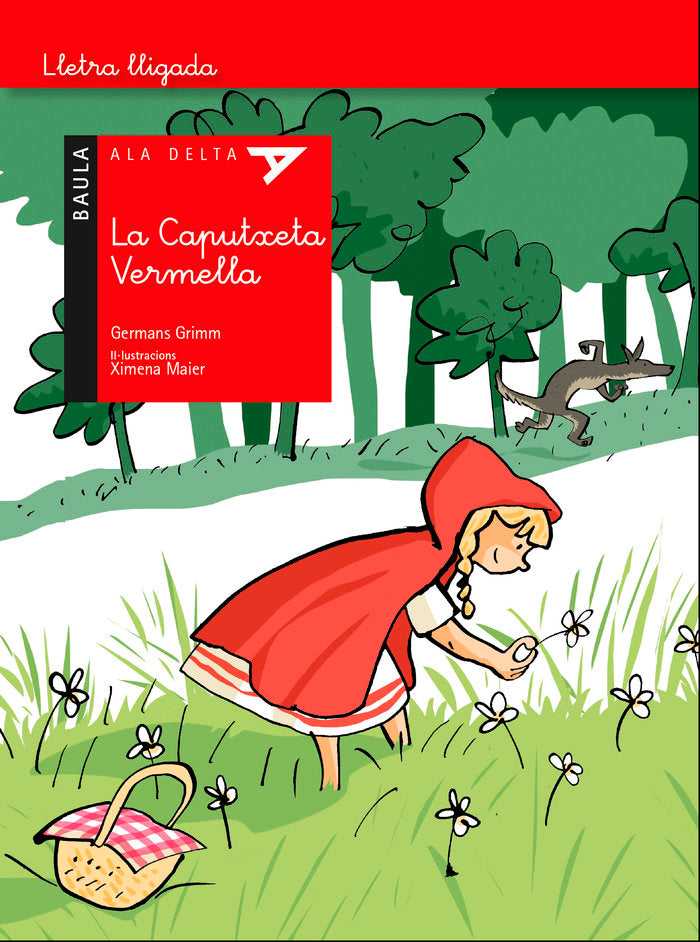 La Caputxeta Vermella - Lletra lligada, de Karl Grimm | portada del libro