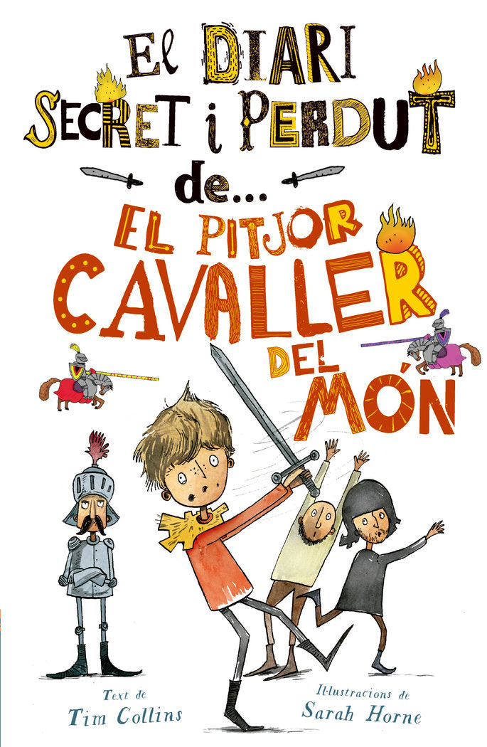 EL PITJOR CAVALLER DEL MON, de COLLINS, TIM | portada del libro