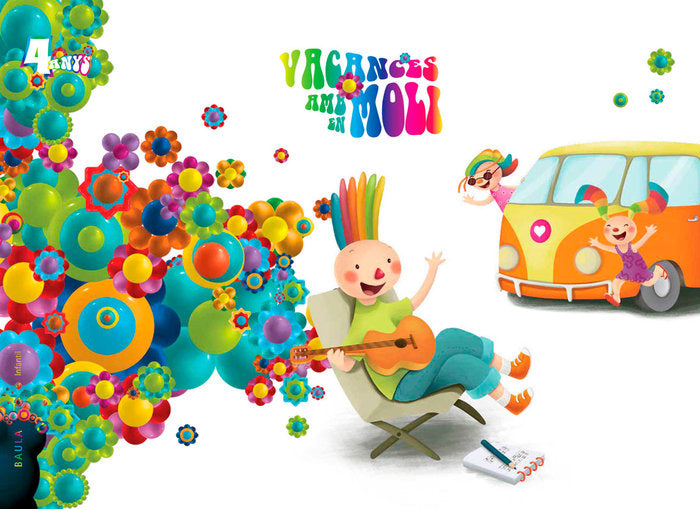 Vacances amb en Moli 4 anys Infantil | portada del libro