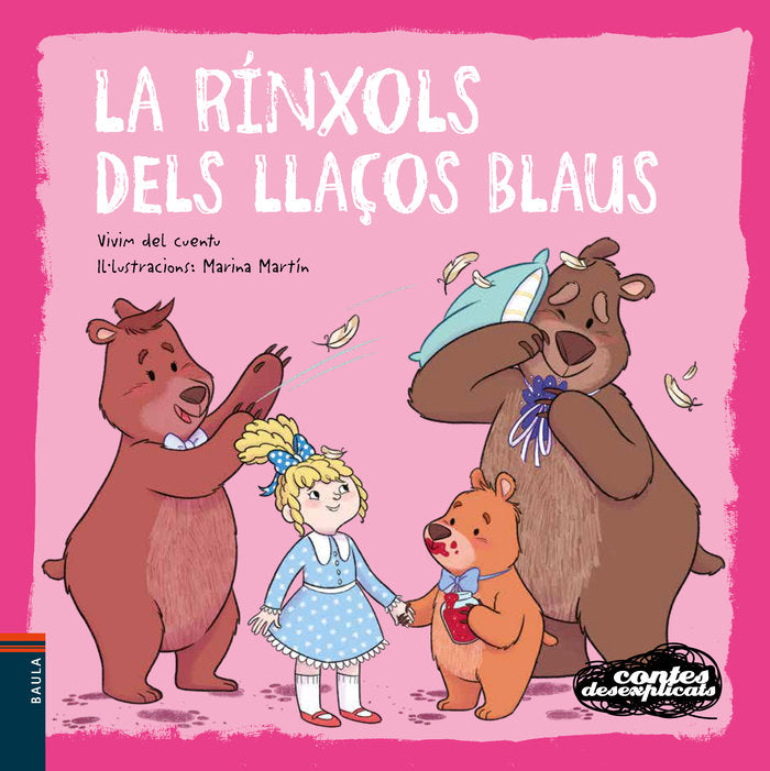 LA RINXOLS DELS LLACOS BLAUS | portada del libro