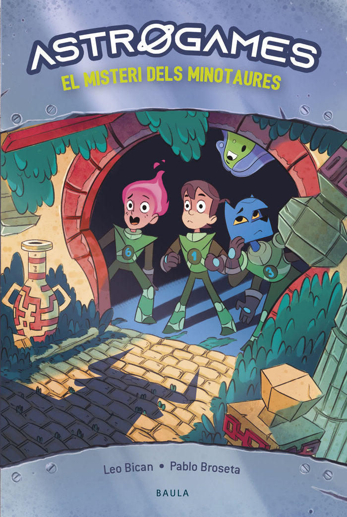 El misteri dels minotaures | portada del libro