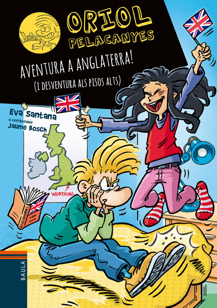 AVENTURA A ANGLATERRA! (I DESVENTURA ALS PISOS ALTS), de SANTANA BIGAS, EVA | portada del libro