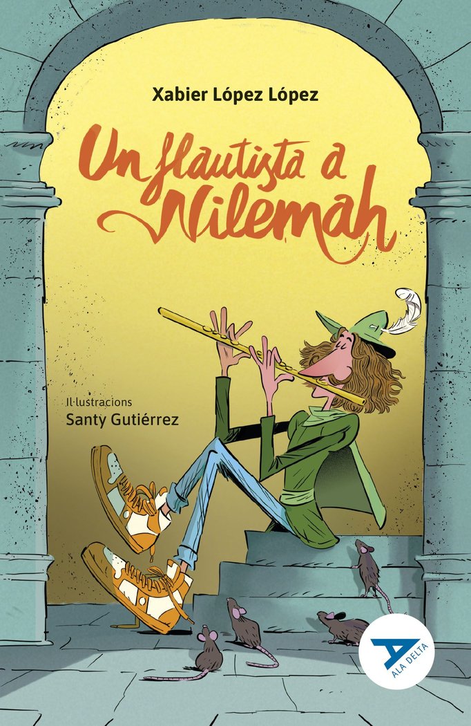 UN FLAUTISTA A NILEMAH, de LOPEZ LOPEZ, XABIER | portada del libro