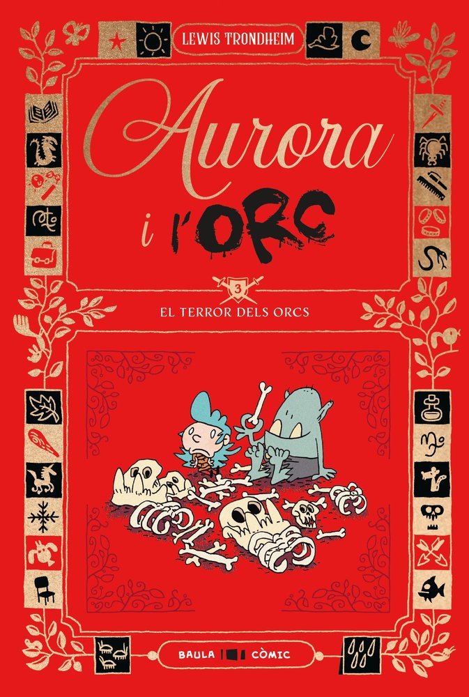 AURORA I L'ORC. EL TERROR DELS ORCS, de TRONDHEIM, LEWIS | portada del libro