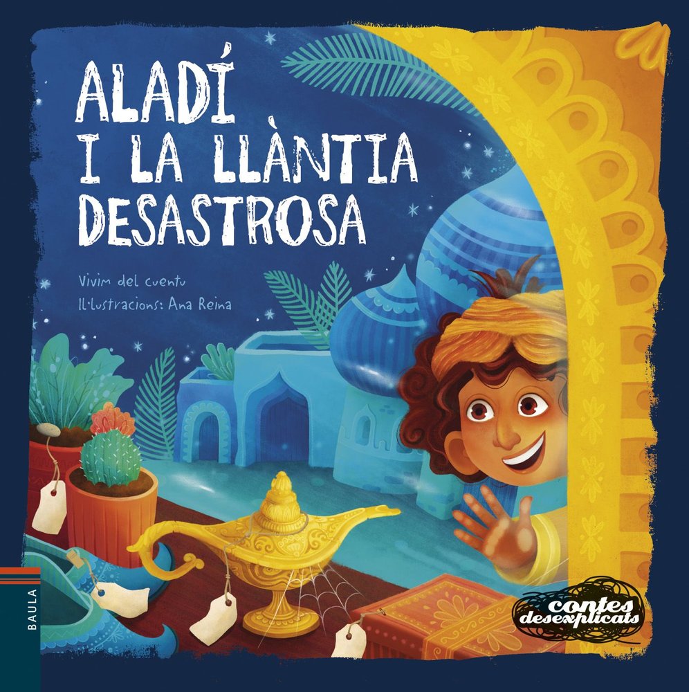 ALADI I LA LLANTIA DESASTROSA, de VIVIM DEL CUENTU | portada del libro