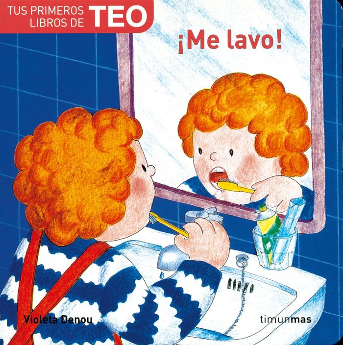 ¡Me lavo!, de Denou | portada del libro