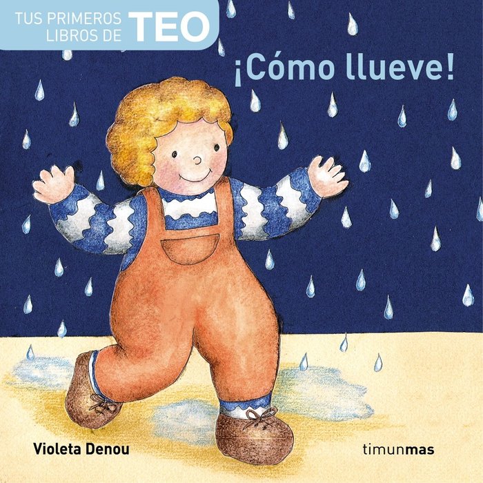 ¡Cómo llueve!, de Denou | portada del libro