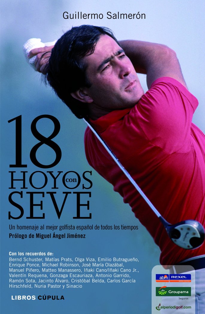 18 hoyos con Seve, de Salmerón Murciano | portada del libro