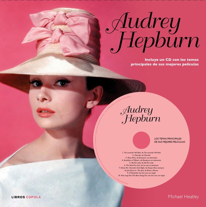 Audrey Hepburn, de Heatley | portada del libro