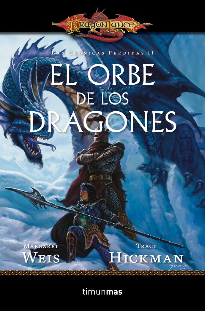 Crónicas perdidas nº 02/03 El Orbe de los dragones, de Weis | portada del libro