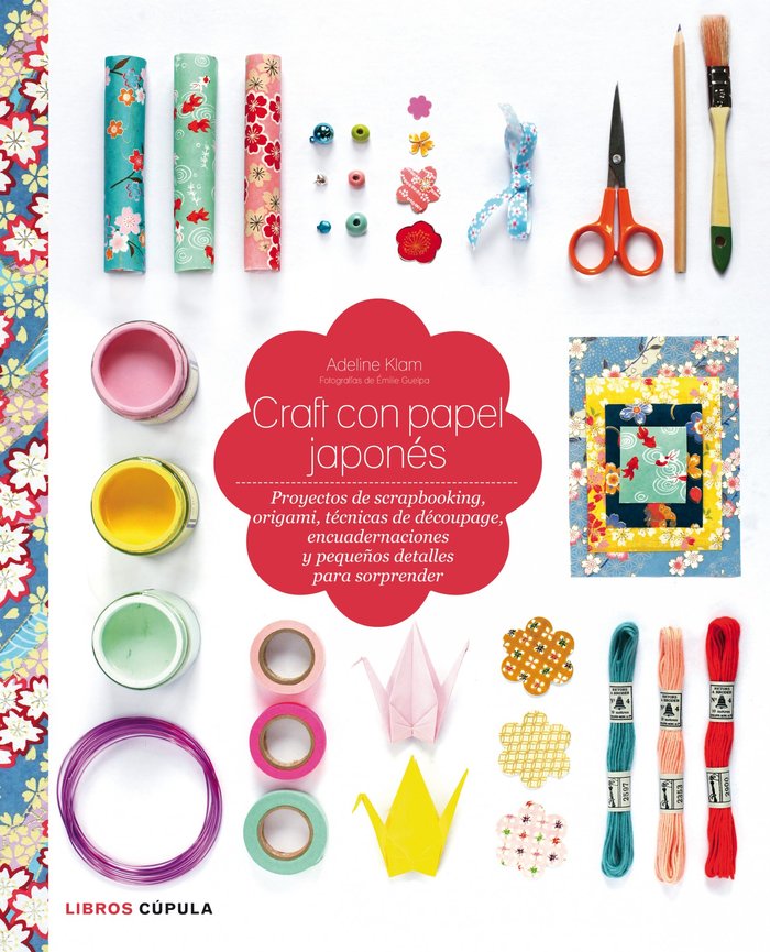 Craft con papel japonés, de Klam | portada del libro