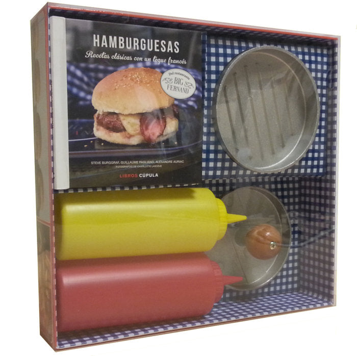 Kit Hamburguesas, de Burggraf, Steve | portada del libro