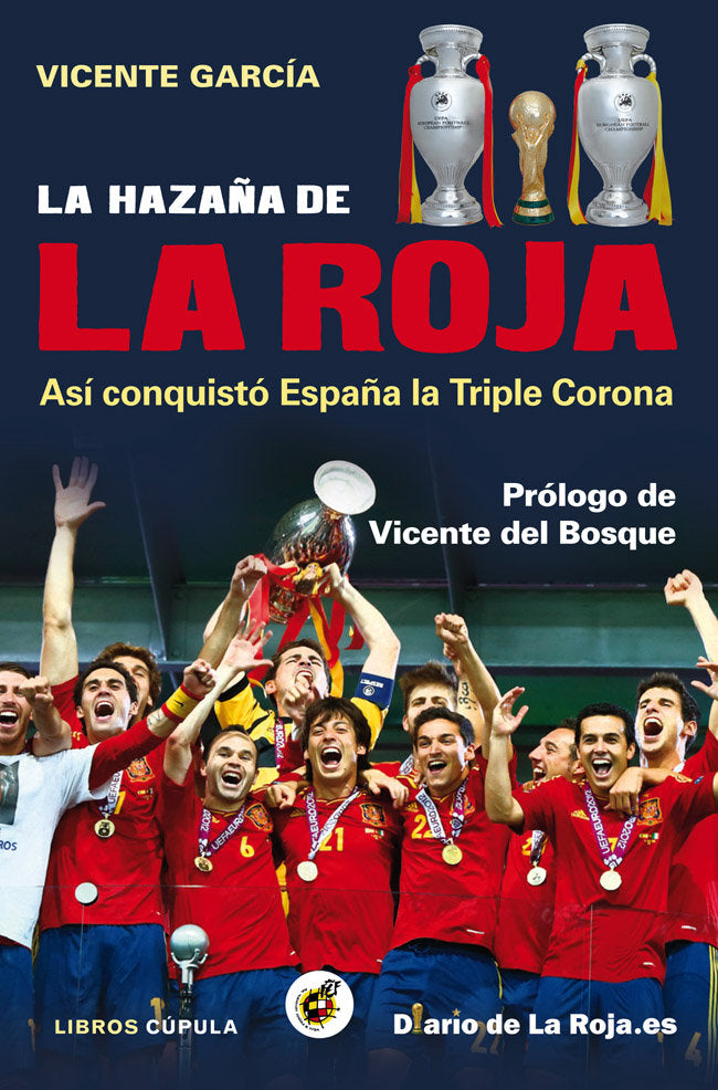 La hazaña de la Roja, de García | portada del libro