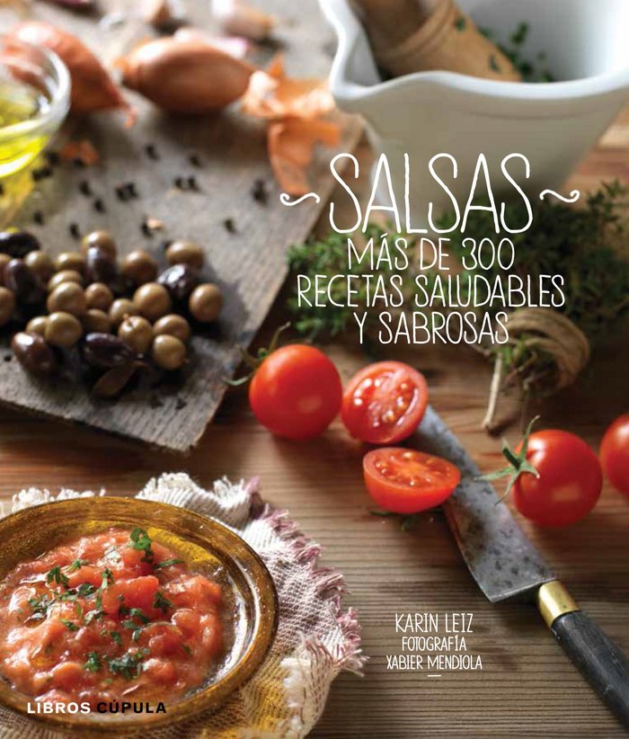 Salsas, de Leiz | portada del libro