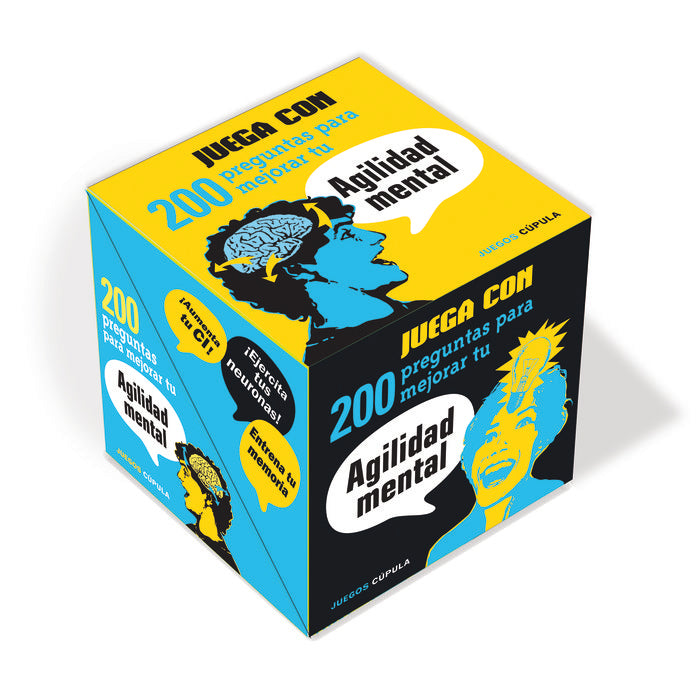 Juega con 200 preguntas para mejorar tu agilidad mental, de AA. VV. | portada del libro